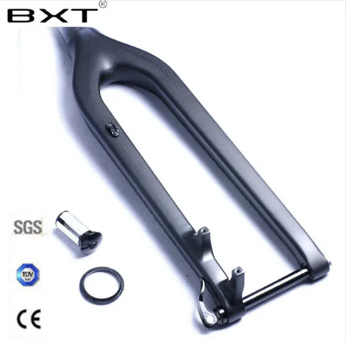 MTB углеродная вилка 29er Горные DH Велосипедная Bicicletas жесткая передняя для горного