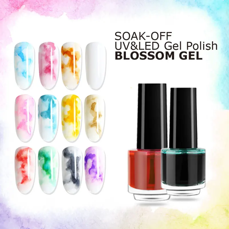 

Limegirl Gradient Gel Nail Dipping Lacquer Blooming Watercolor Ink Painting Varnish Fast Dry Soak Off Gellak Nails Accessories