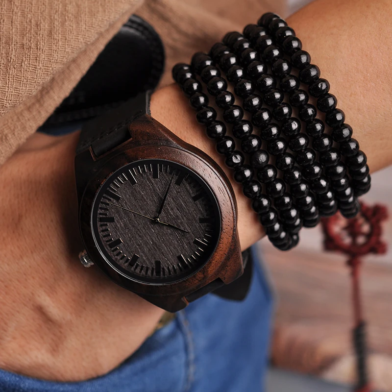 Personalized Wood Watches Engraved Watches Anniversary Gift Groomsmen Gift Family Present Father's Gift for Men