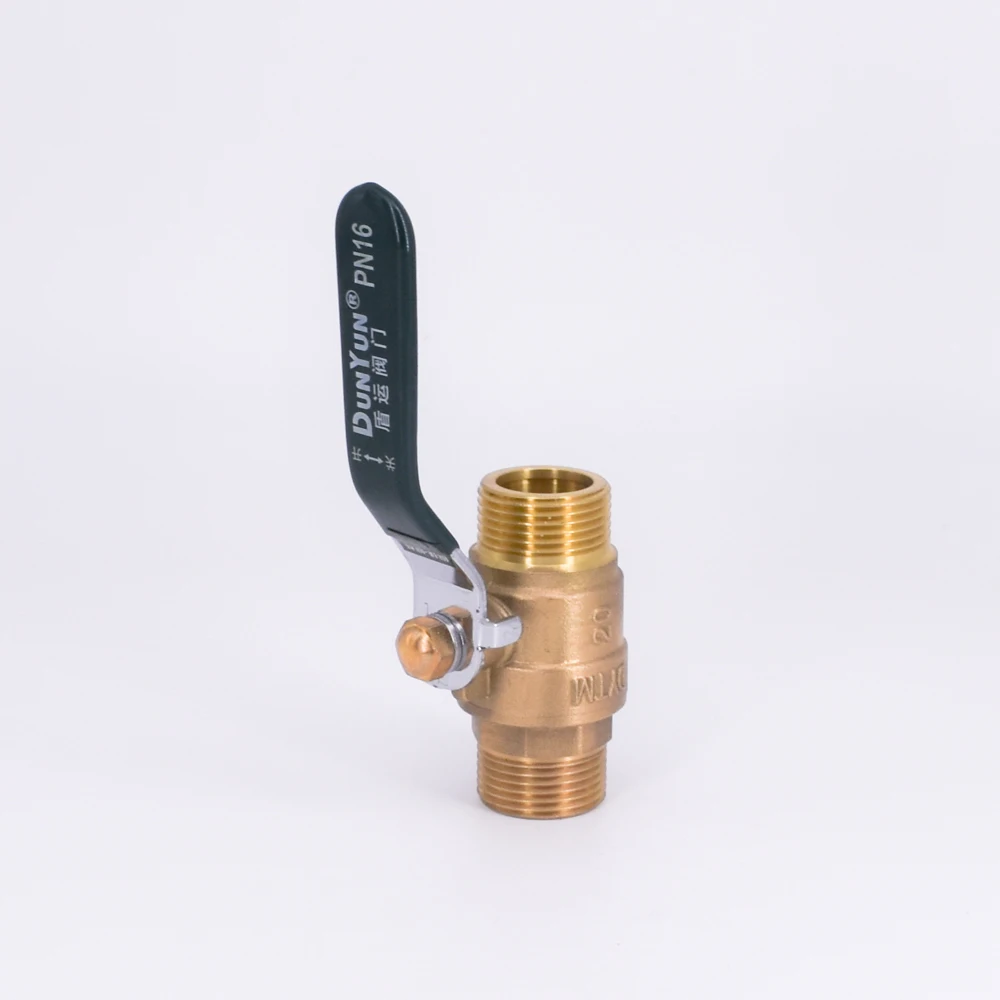 DN20 G 3/4 &quotBSP Мужской латунный шаровой клапан водяной газовый масляный порт Размер