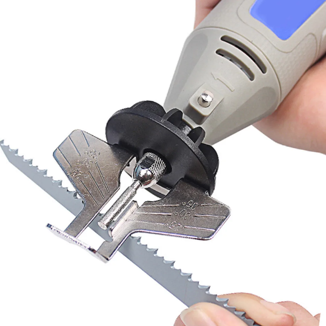 DWZ Chainsaw Sharpening Tool Attachment Rotary Power Drill Hand Sharpener Adapter