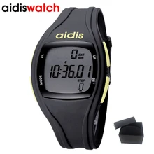 Men And Women Running Pedometer Watch Luminous Alarm Clock Waterproof Function Student Wristwatch Electronic Watches Kid Sports
