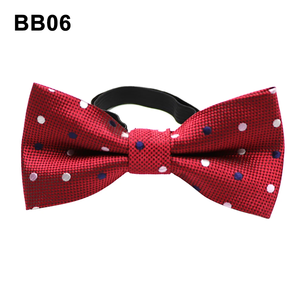 Новые модные элегантные милые вечерние галстуки, винтажные детские галстуки-бабочки для маленьких мальчиков и девочек, свадебные украшения - Цвет: 6