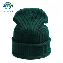Molixinyu для девочек зимняя шапка для мужчин и женщин Skullies шапочки для детей вязаная шапка для мальчиков/девочек Мужская теплая шапка шапочка мужской cap