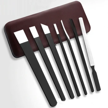 

7PCS Cuticle Dry Dead Skin Remover Toe Nail Pedicure knife Feet Care Tool Kit Foot Rasp Callus Dead Exfoliating