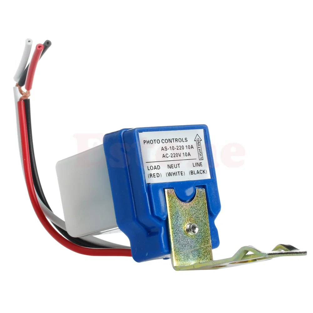 Automatic Switch Auto On Off Street Light Switch Photo Control Sensor