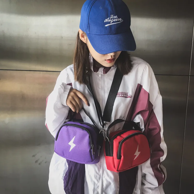 

101818 new hot teenager small casual canvas messenger bag