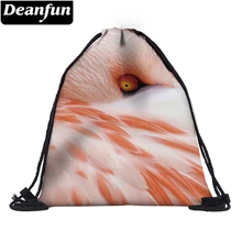 Deanfun сумка на шнурке с 3D принтом Фламинго глаз Мода для Женский Органайзер 60128