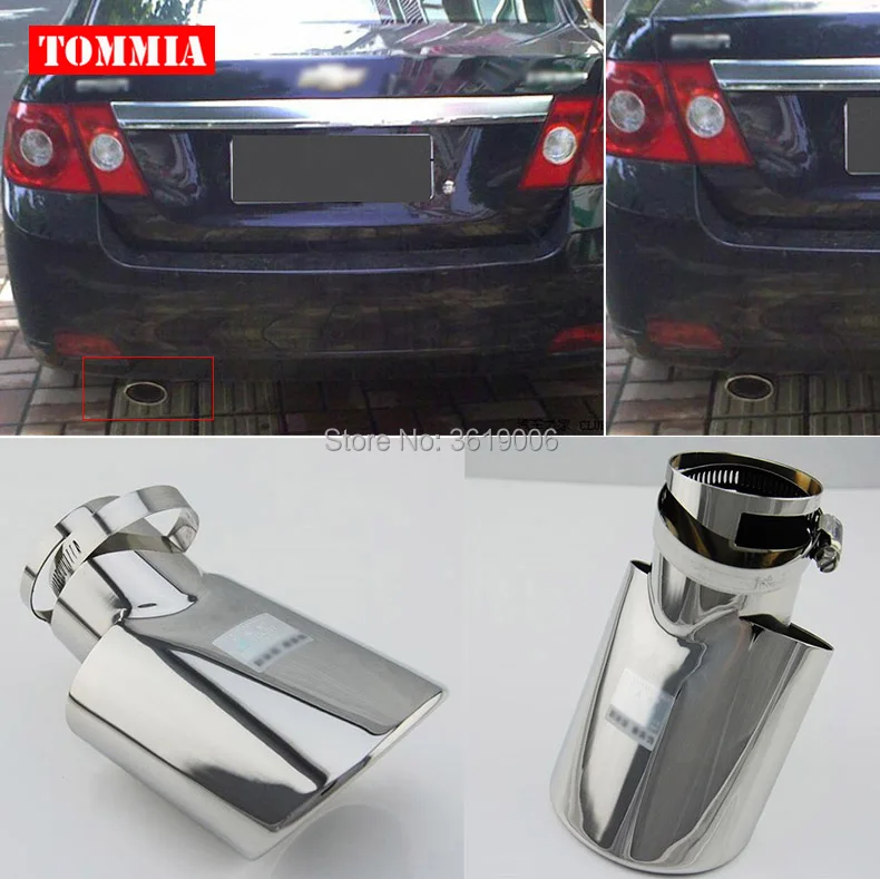 Высококачественный глушитель tommia T304 из нержавеющей стали для Chevrolet Epica 2005 2013|tips|tips