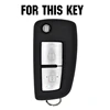 2 Button Silicone Car Remote Key Fob Shell Cover Case For Nissan X-Trail Juke Qashqai Micra Pulsar 2014 2015 2016 2017 2022 ► Photo 2/6