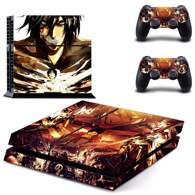 Attack on Titan Skin Sticker for Sony Playstation 4