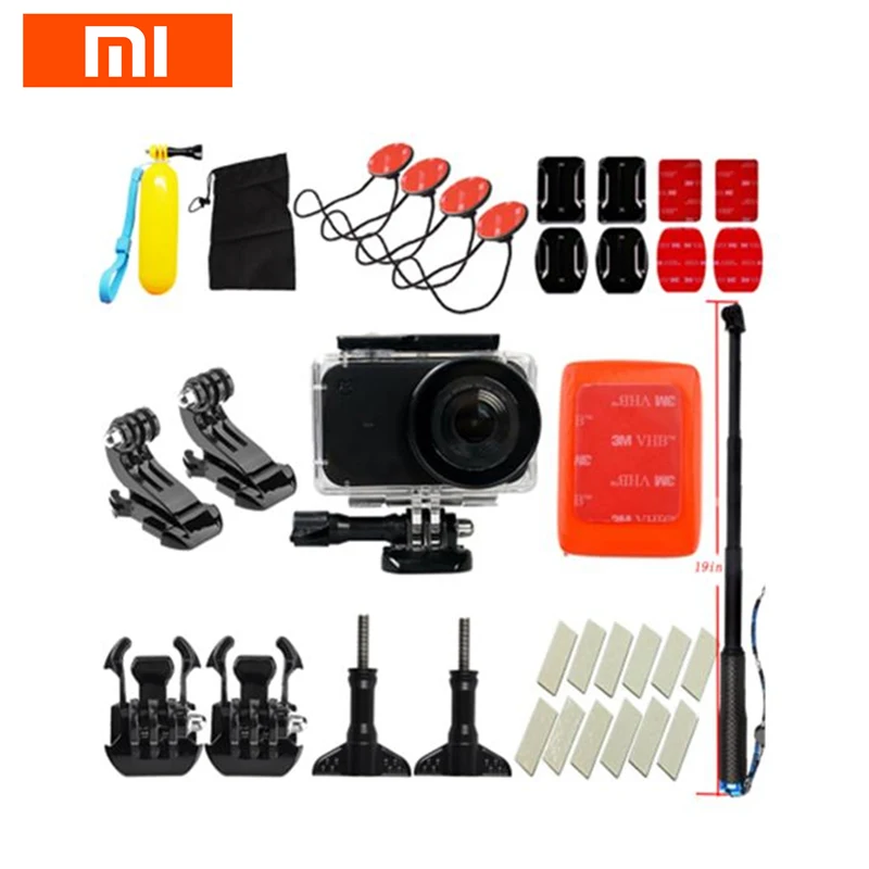 

Original Xiaomi Mijia Mini Action Sports Camera Outdoor Diving Cam Shell Set w/ Buoyancy Stick/Waterproof Shell/Self-timer Rod