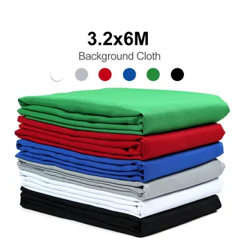 

Black Green White Blue Red Gray 3.2x6m 3200 x 6000mm Mixed Non-woven Fabric Photo Photography Backdrop Background Cloth