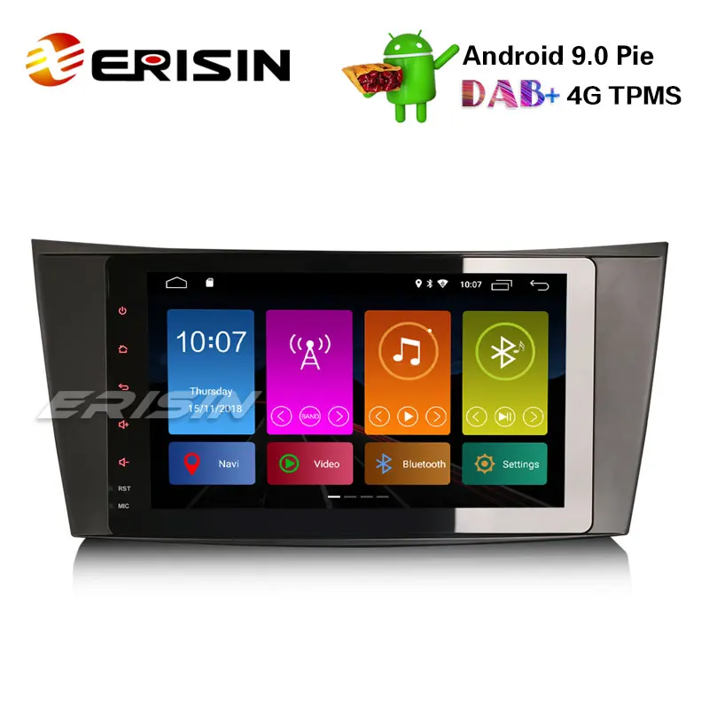 Erisin ES2981E 8 &quotдля Mercedes Benz E/CLS/G Class W211 W219 автомобильный стерео GPS DAB + Android 9 0 Wifi BT |