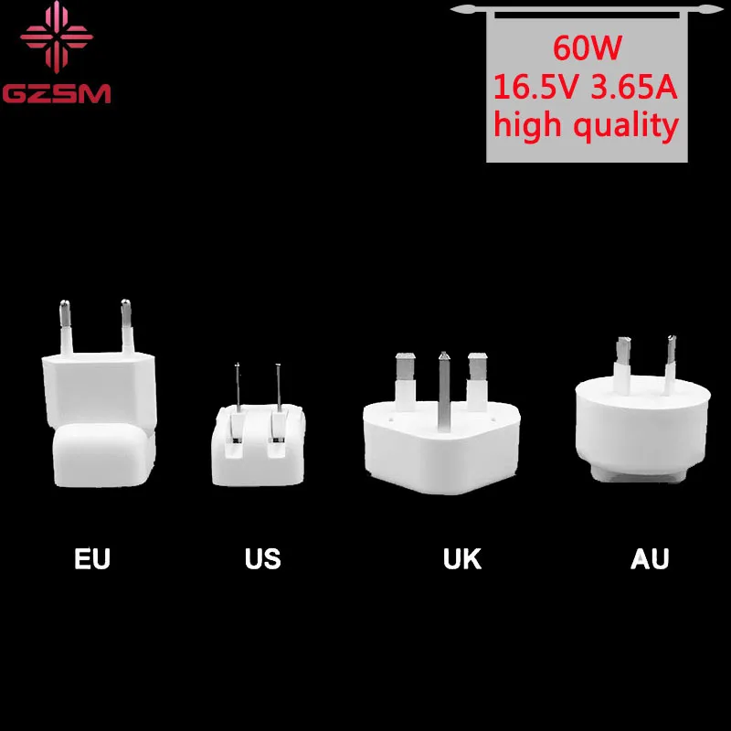 

GZSM New Working 60W 16.5V 3.65A power adapter Charger for apple Macbook pro A1181 A1184 A1185 A1278 A1342 A1344