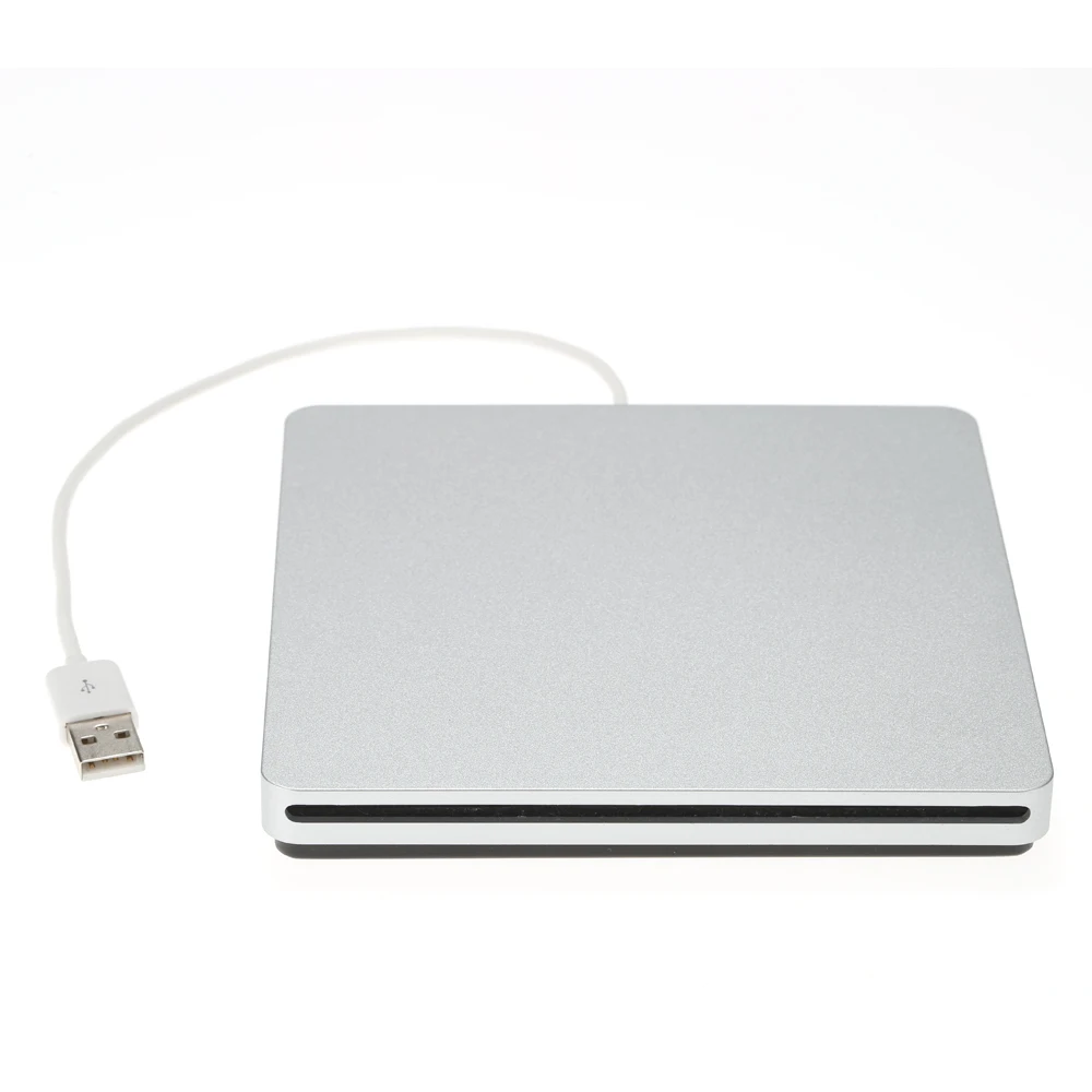 USB 2.0 Portable Ultra Slim External Slot-in CD DVD ROM Player Drive Writer Reader for iMac/MacBook/MacBook Air/Pro Laptop PC