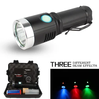 

XPE LED Four-Color Flashlight Zoomable Torch Multifunction Light Outdoor Powerful Flashlight for Outdoor Camping Powerful Led