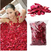 50 г/пакет сухие Лепестки розы Живой Цветок спа ванна снимает ароматный массажер для тела