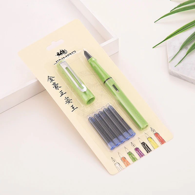 Jinhao599a-fountain-pen-pluma-estilografica-de-tinta-pluma-estilogr-fica-student-plastic-ink-pen-for-writing(5)