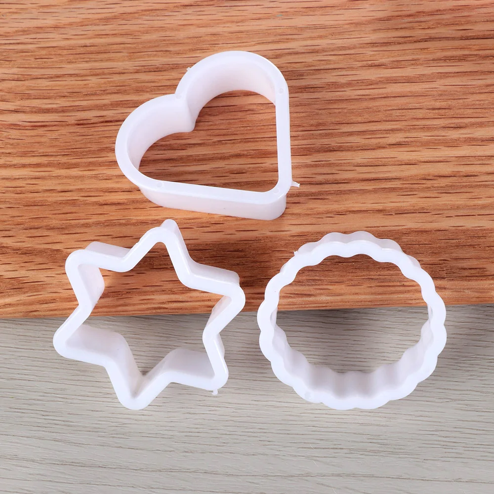6 шт./компл. мультфильм животных сердце звезды круглый Форма Cookie Mold пластиковый нож для печенья для выпечки фонданта формы DIY Сахар ремесла Плесень