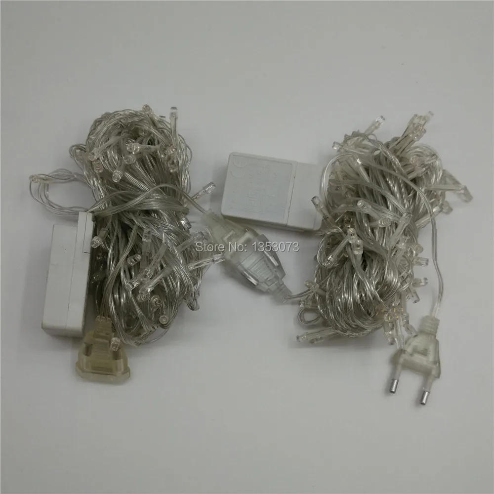 100 LED String Light 10M 220V 110V Decoration Light for Christmas Party Tree Wedding With 8 Modes cordoes de LED 1-2