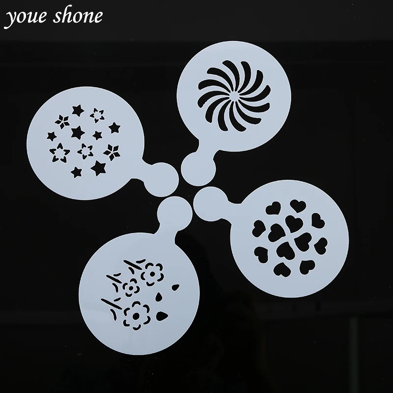 2017 Variety shapes Design Stencil Cake Fondant Molds Cakes Cupcakes Stencil Baking Mold Cake