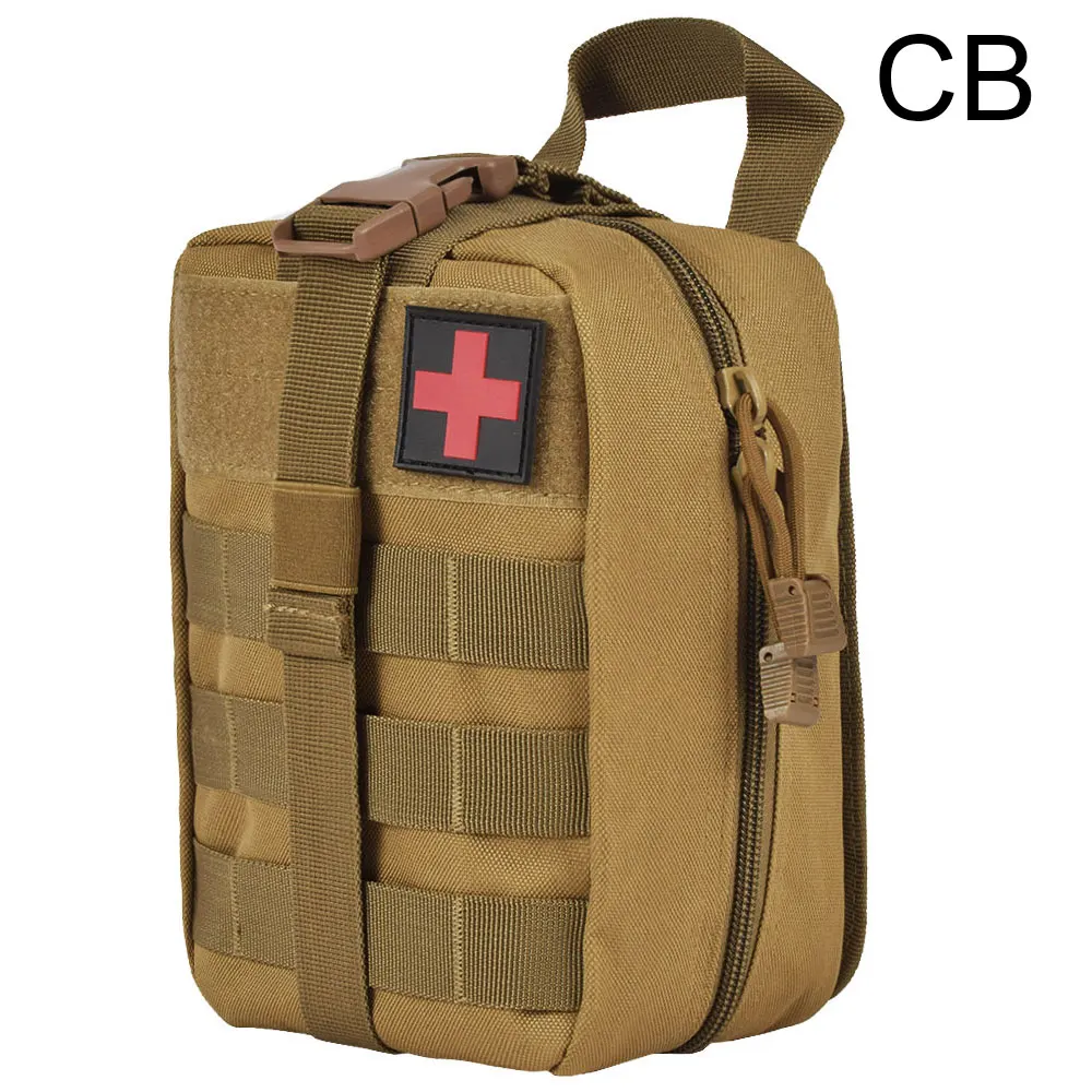SINAIRSOFT Открытый тактический медицинский первой помощи Утилита Сумка аварийный мешок для жилет и пояс лечение поясной пакет многофункциональный - Цвет: cb