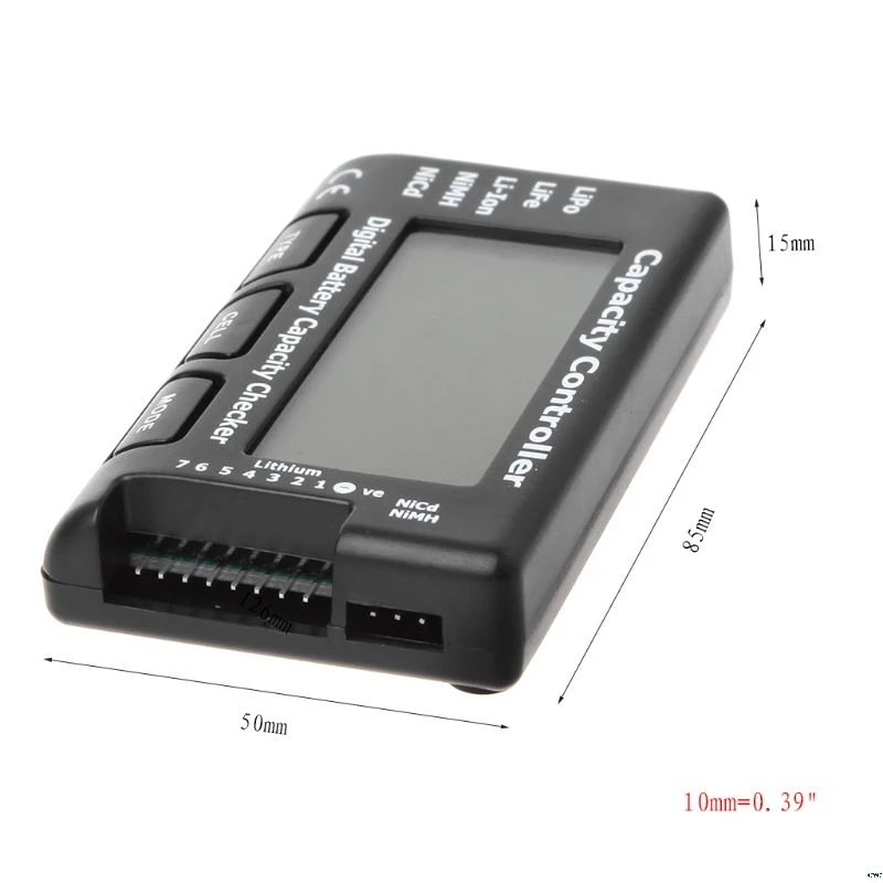 RC CellMeter-7 цифровой проверки емкости батареи для Nicd NiMH LiPo LiFe li-ion