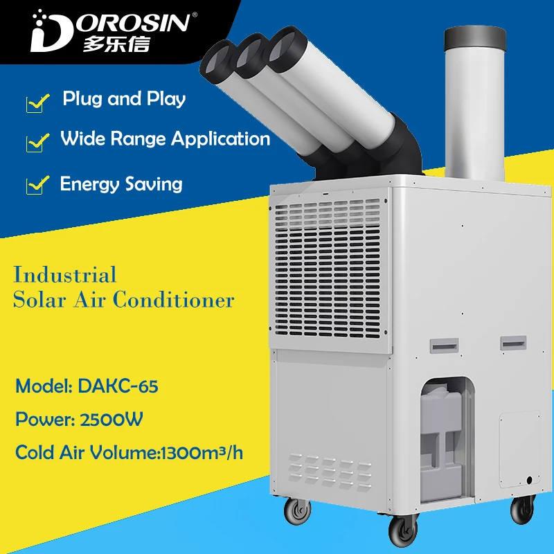 

Cold Air Conditioner DAKC-65 2500W Power Industrial Air Humidifier Cold Air Making Machine Factory Equipment Cooling