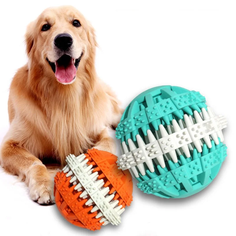 Buy Soft Rubber Chew Ball Toy For Dogs Dental Bite