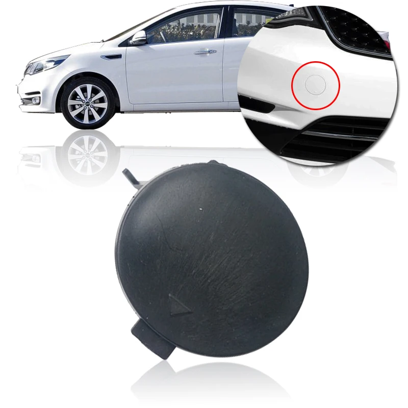 CAPQX New Front Bumper Tow Hook Cover Cap For KIA K2 2014 2015 2016in