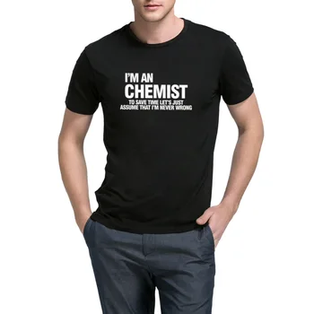 

Loo Show Mens I am an Chemist Funny Chemistry Gift T-Shirts Men Tee