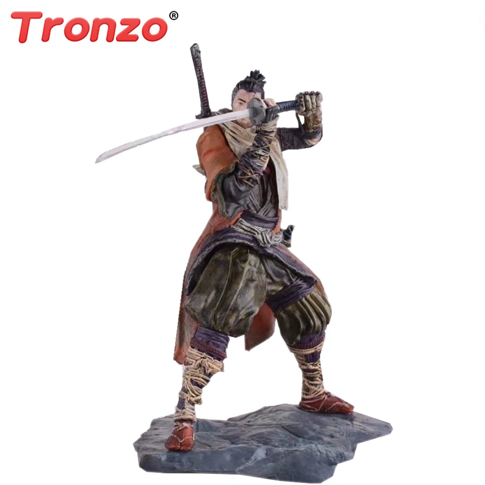 

Tronzo Sekiro: Shadows Die Twice Action Figure Game SEKIRO Wolf PVC Action Figure Model Toys Anime Game Action Model Jouet Gift