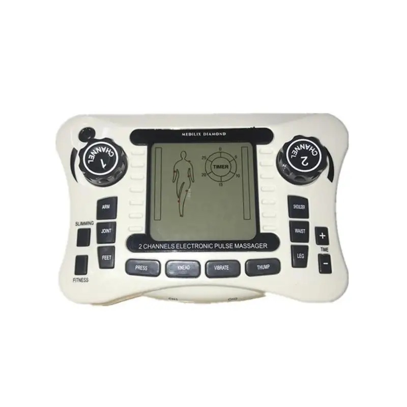 Electrical Massager Digital Tens Machine Acupuncture Slimming Therapy Machine Body Muscle Relax Pain Relief L4 Electrical Massager Digital Tens Machine Acupuncture Slimming Therapy Machine Body Muscle Relax Pain Relief L4