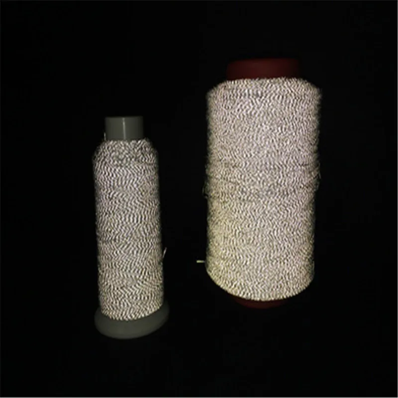 1PC Silver Reflective Sewing &amp Knitting Thread Yarn Good For Cap Glove Safety Clothing 0.2mm x500Meters | Дом и сад