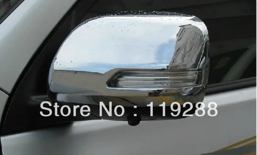 Free shipping 2010-2012 Toyota Land Cruiser Prado FJ150 ABS Chrome Rearview mirror cover Trim/Rearview Decoration | Автомобили и