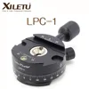 Xiletu LPC-1 360 degrés plate-forme panoramique trépied tête adaptateur de montage pince pour Arca Swiss appareil photo numérique avec 1/4 