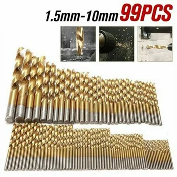 

99* Cobalt Drill Bits Sets For Stainless Steel Metal HSS-Co Cobalt Bit Titanium