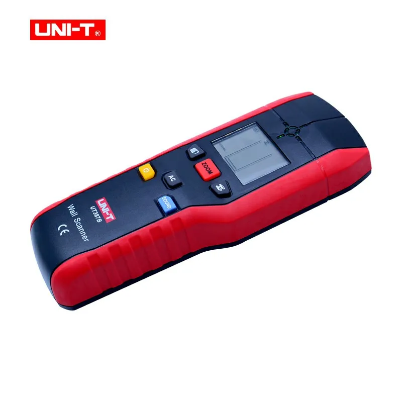 Tanie UNI T UT387B detektor przewodów w ścianie wielofunkcyjny ręczny Tester ścienny metalowy kabel zasilający do drewna Finder skanery ścienne