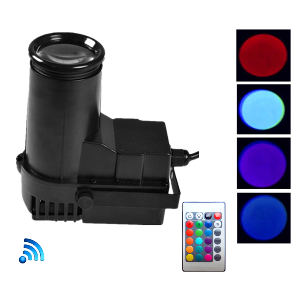 Беспроводной пульт дистанционного управления 10 Вт светодиодный Светодиодный фонарь с узким лучом RGB светодиодный луч сценические огни