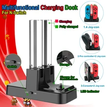 Nintendo doswitch, док-станция, переключатель, Joy-con, подставка для зарядного устройства, Pro контроллер, консоль для зарядки, док-станция, игровые аксессуары