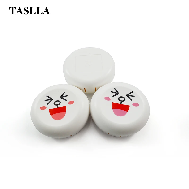 Новый чехол для контактных линз TASLLA милый белый с кошачьим смехом аксессуары