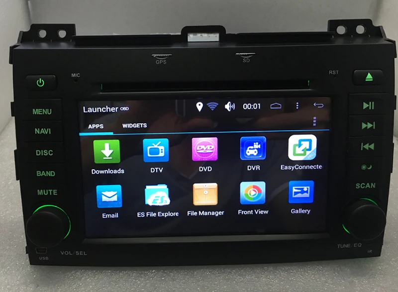 Clearance 7" Android Car DVD Player with TV/BT GPS WIFI,Audio Radio Stereo,Car PC/multimedia headunit for Toyota Prado 2010 2011 2012 2013 4
