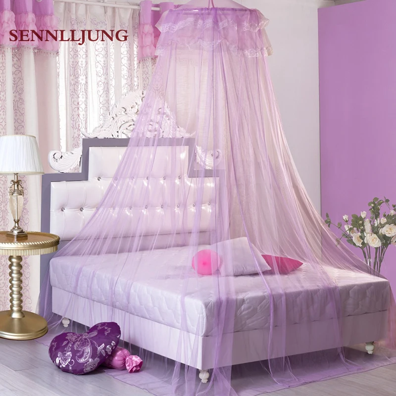 

Mosquito net encrypted mosquito net dome net extra large bed curtain single open mosquito net girls roo bed canopy princess