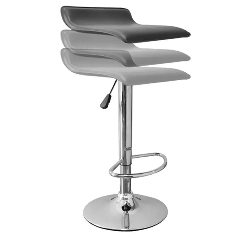 Metal Bar Stool 2pcs Square Seat Swivel Gas Lift Bar Chair Black with Footrest Modern Living Room Furniture Dropshipping Metal Bar Stool 2pcs Square Seat Swivel Gas Lift Bar Chair Black with Footrest Modern Living Room Furniture Dropshipping