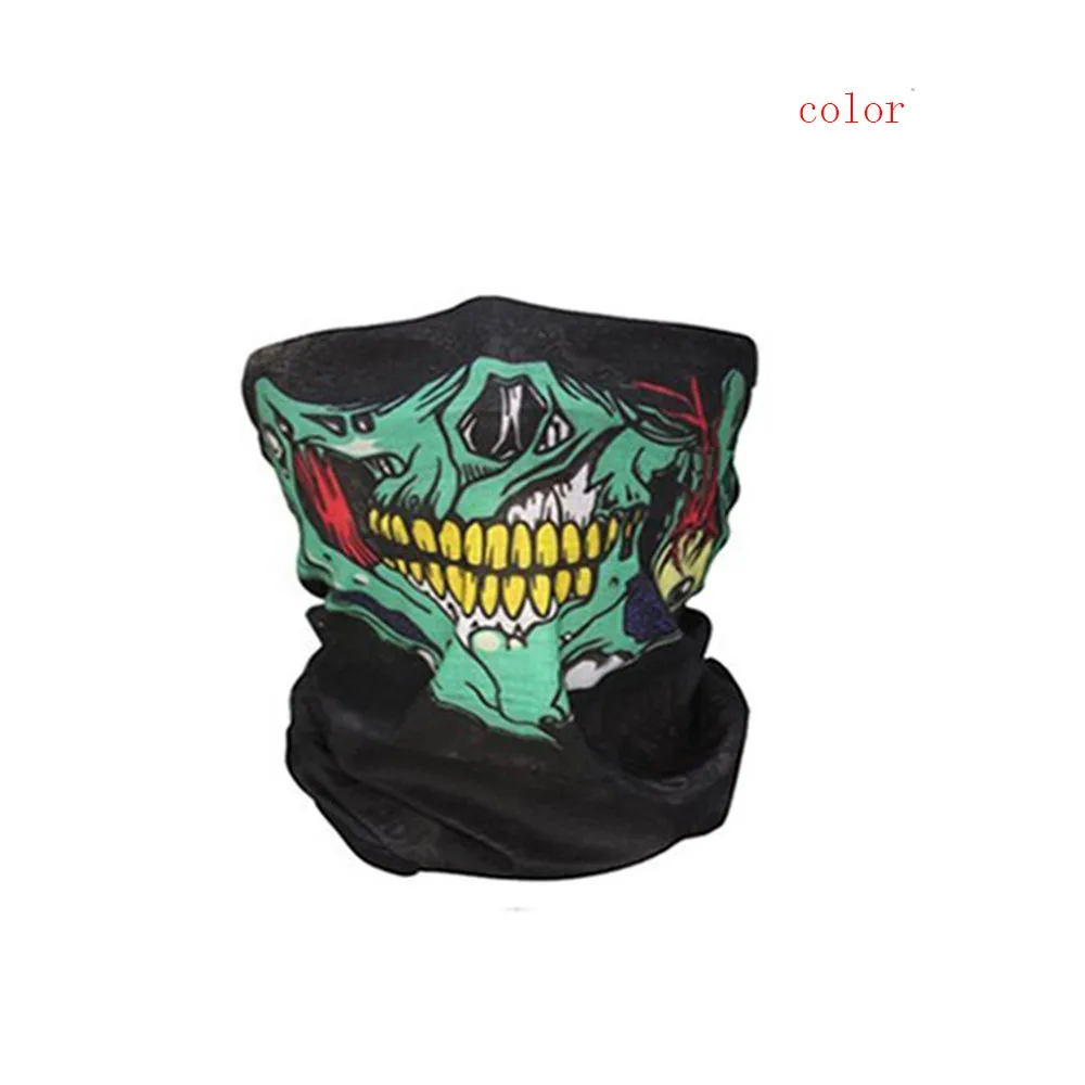 

2017 NEW Bicycle Ski Skull Half Face Mask Ghost Scarf Multi Use Neck Warmer COD A828