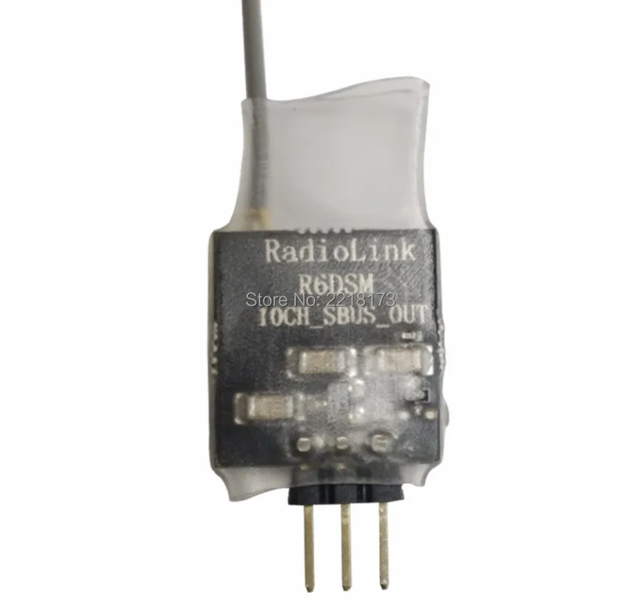 Radiolink R6DSM 2 4G 10 channels Receiver DSSS FHSS Spread Spectrum for Radiolink Transmitters AT9 AT9S