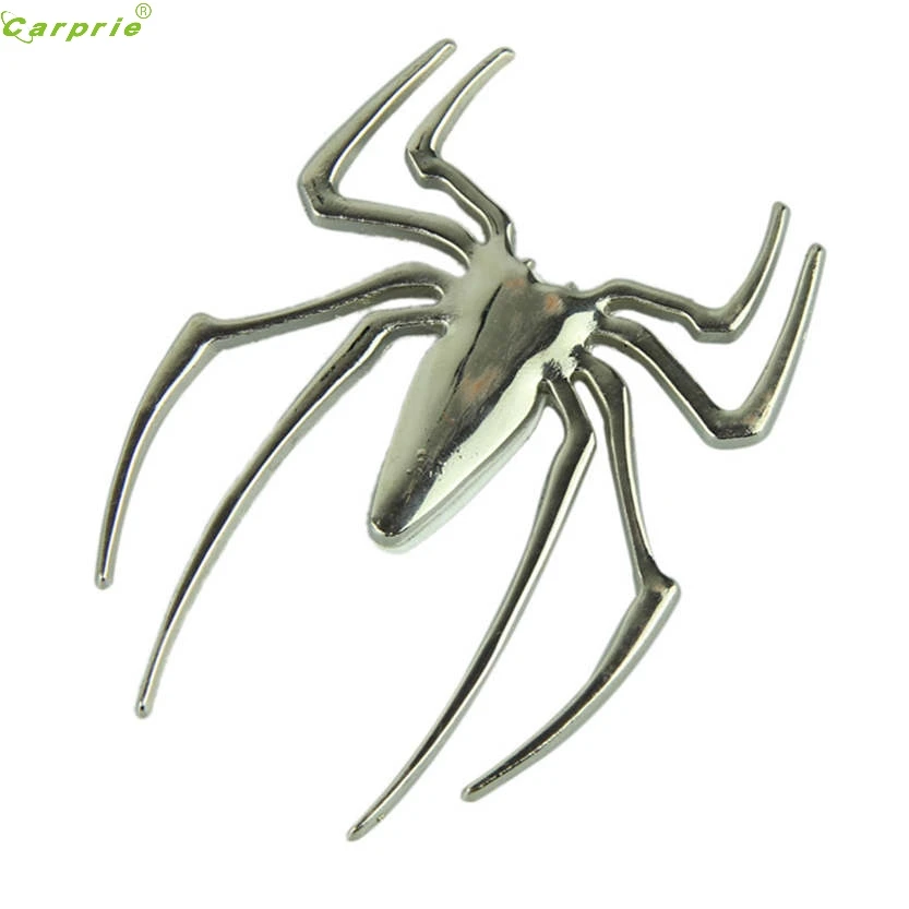

3D Spider Chrome Sticker 2019 New Hot Badge Logo Emblem Decal Motorcycle Car Truck Mark Trim Jun07 dropship