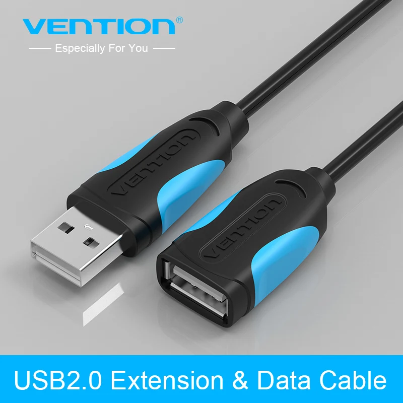 Buy Vention USB 2.0 A Extender Charge USB Extra Cable for laptop PC to