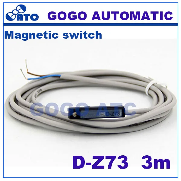 DC/AC 5-120 в 10 Вт датчик для DNC/CXSW/CXS/MGPM/MGQM 3 м свинцовый кабель D-Z73L магнитный